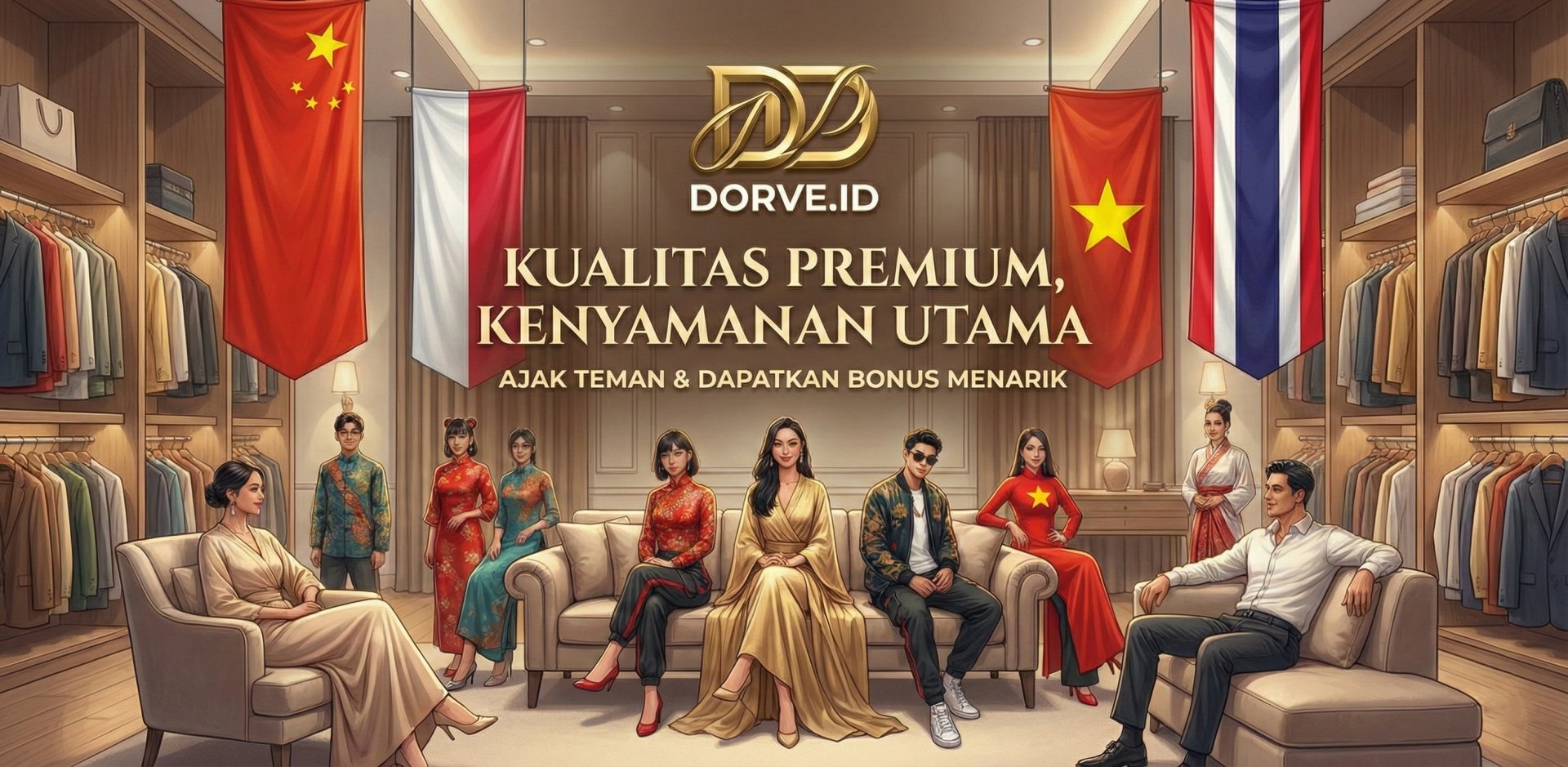 DORVE® Official Store — Premium Streetwear Indonesia | Original • Berkualitas • Terpercaya